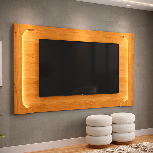 PANEL 1800 PARA TV 65" MOON PATRIMAR CINAMOMO