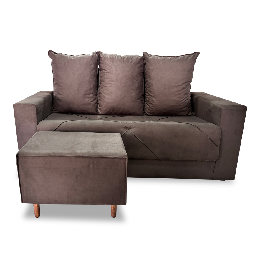 SOFA GARDEL TP A 871 MARROM